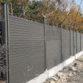 wood plastic composite wood  fence  for garden fence better than vinyl pvc fence